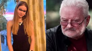 Irinel Columbeanu și fiica sa