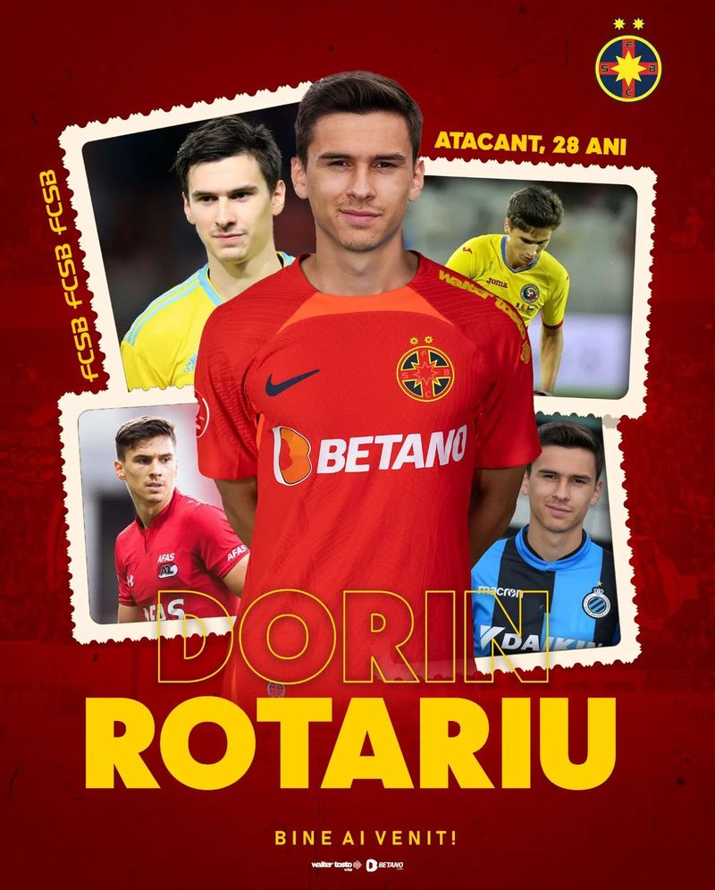 Dorin Rotariu, cel mai recent transfer de la FCSB