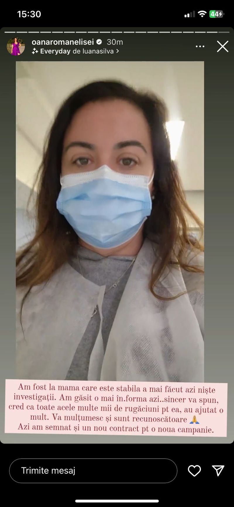 oana roman, mioara roman, spital, declaratii