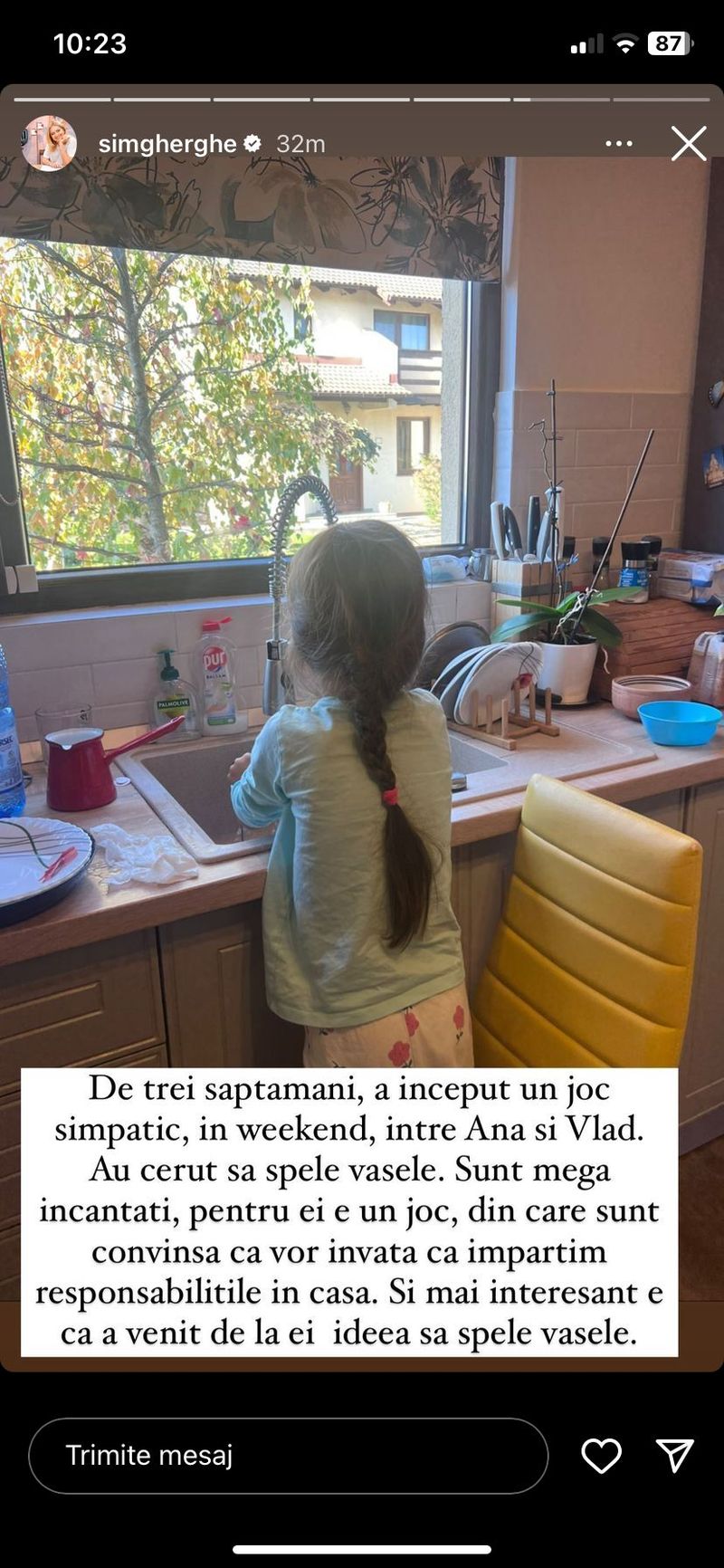 simona gherghe, copii, responsabilitate, copii, postare, dezvaluiri