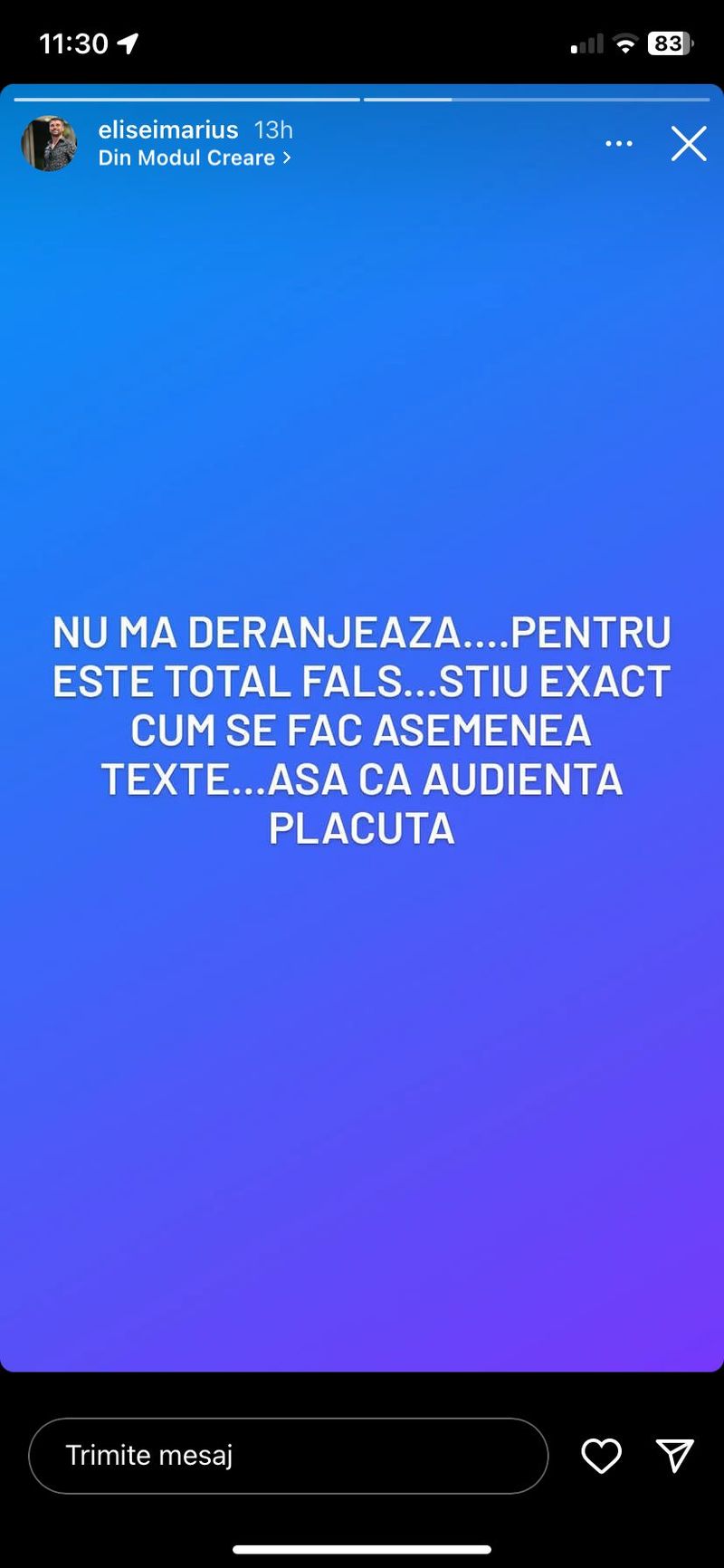 marius elisei, iubita, relatie, dezvaluiri