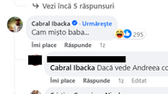 cabral, andreea ibacka, lora, comentariu, reactie