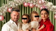 Gabriela Cristea alături de soțul ei, Tavi Clonda și fiicele lor