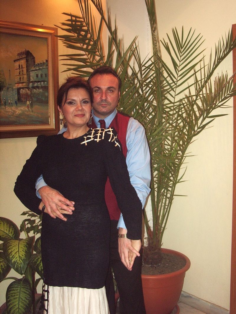 Natașa Raab și soțul ei