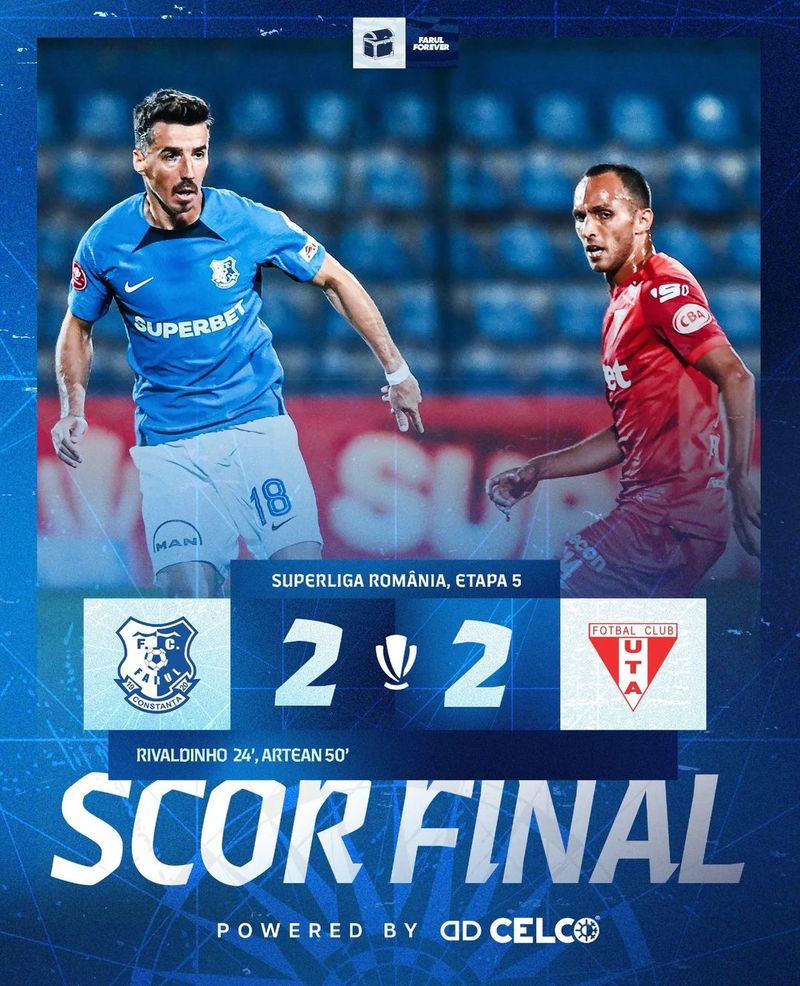 Farul Constanța - UTA Arad 2-2