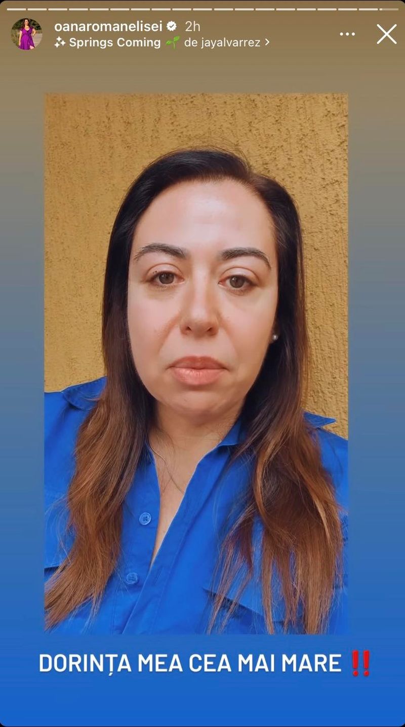 Oana Roman vrea să se mute din România alături de fiica ei