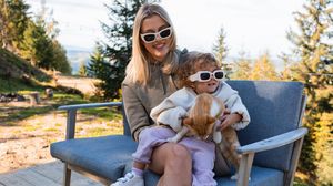 Emily Burghelea și fiica sa