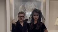 Anca Serea, în costumația de Halloween