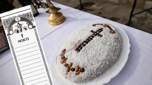 Vezi cum se scrie corect un pomelnic care se dă la altar în Sâmbăta Morților