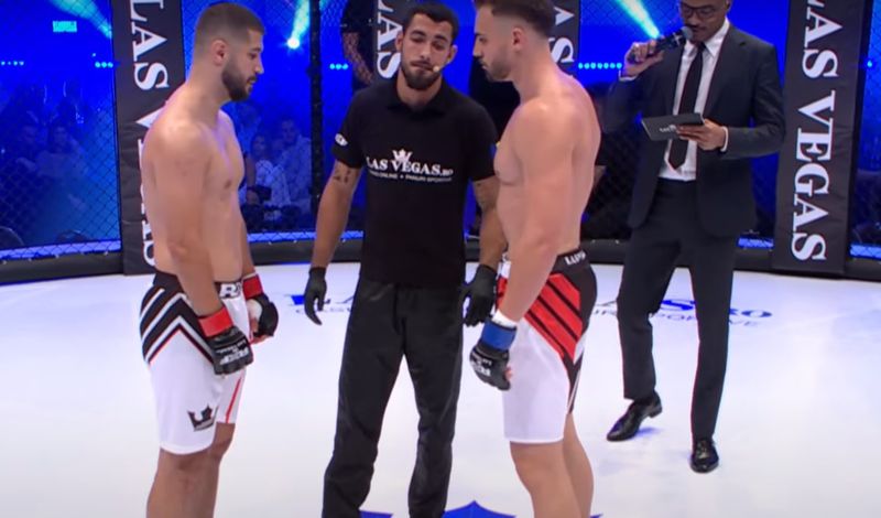 Cristian Marinescu și Justițiarul din Berceni s-au luptat în gala RXF.