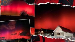 Cerul a fost colorat în nuanțe de roșu în această seară! Specialiștii spun că ar putea fi vorba despre Aurora Boreală, după ce fenomenul spectaculos a putut fi observat din mai multe județe din România