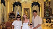 Elena Gheorghe alături de familia ei