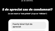 Vlăduța Lupău le-a cerut părerea fanilor ei cu privire la spălatul rufelor în public