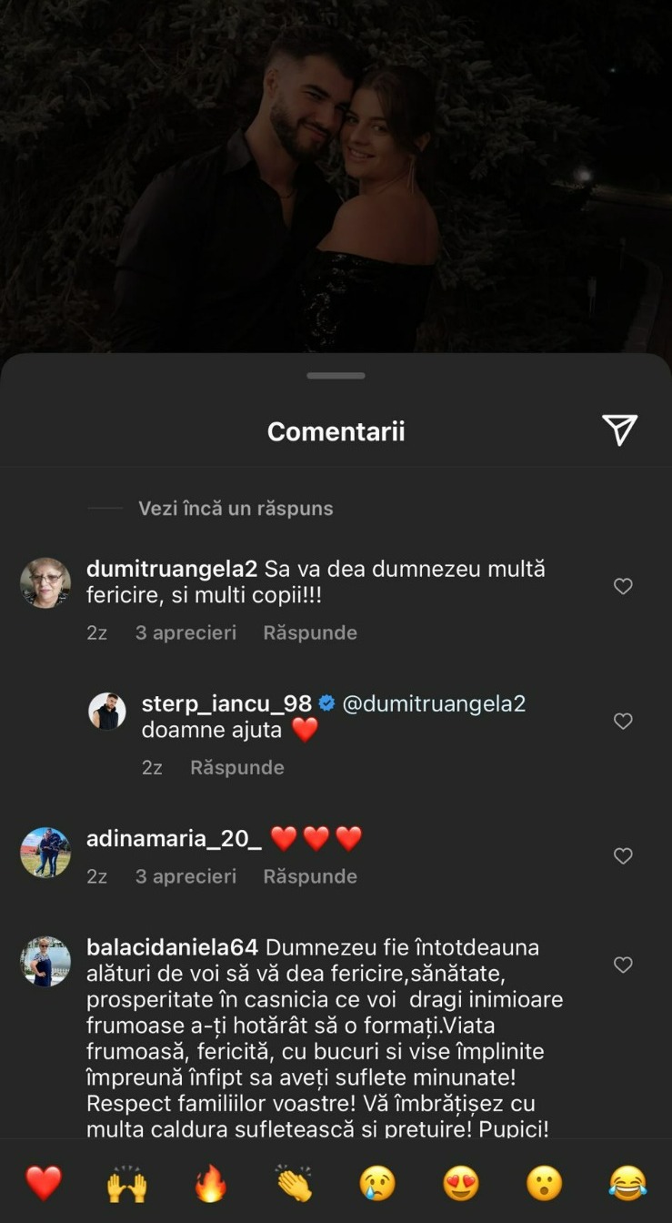 Iancu Sterp și Denisa Coțolan