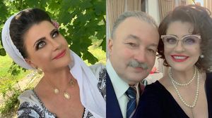 Steliana Sima și soțul său