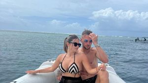 Denis Drăguș și soția sa, Vanessa Mara