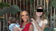 Andreea Antonescu, alături de fiicele sale, Sienna și Venice