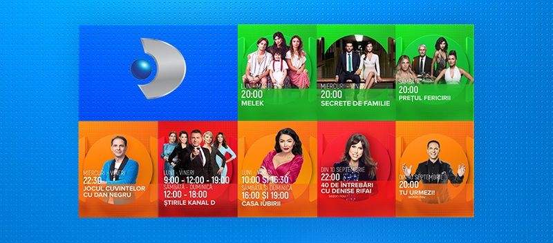 Programe TV Kanal D