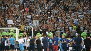 Incidente violente în tribunele stadionului Maracana