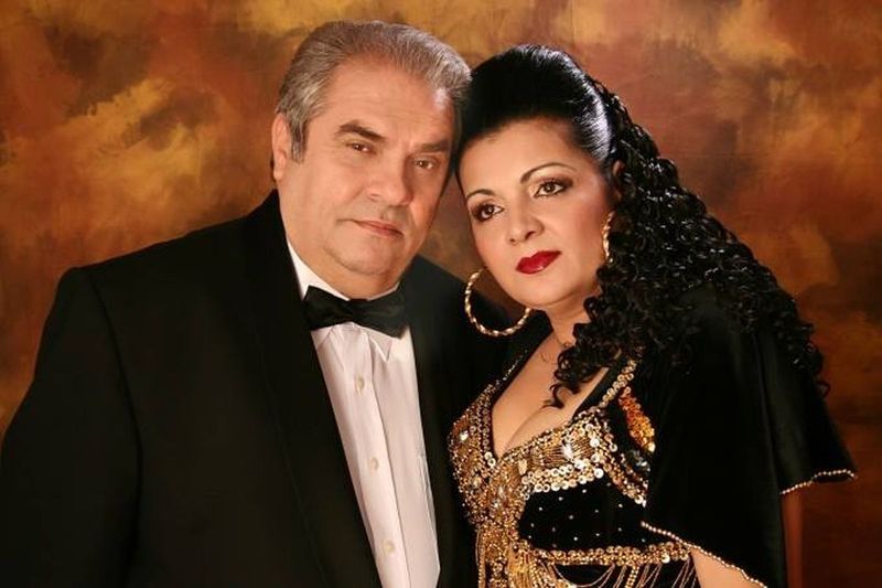 Aurel Pădureanu și regretata soție Cornelia Catanga îmbrăcați în ținute foarte elegante aurel padureanu cornelia catanga