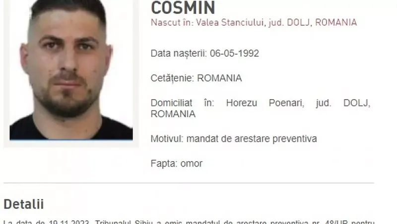cosmin zuleam, suspect crima sibiu