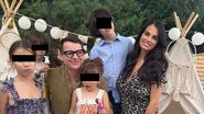 Adi Sînă, Anca Serea familie
