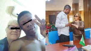 Cuplu viral pe TikTok! O bunicuță din România se iubește cu un tinerel din Africa, care i-ar putea fi nepot. Internauților nu le vine să creadă că e adevărat: „Doamne ferește”