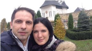 Dan Negru și soția sa