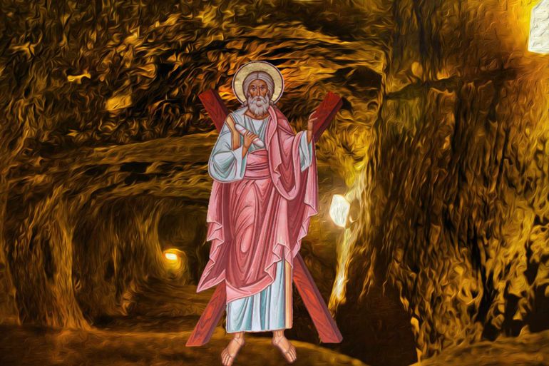 Sf&acirc;ntul Andrei peșteră