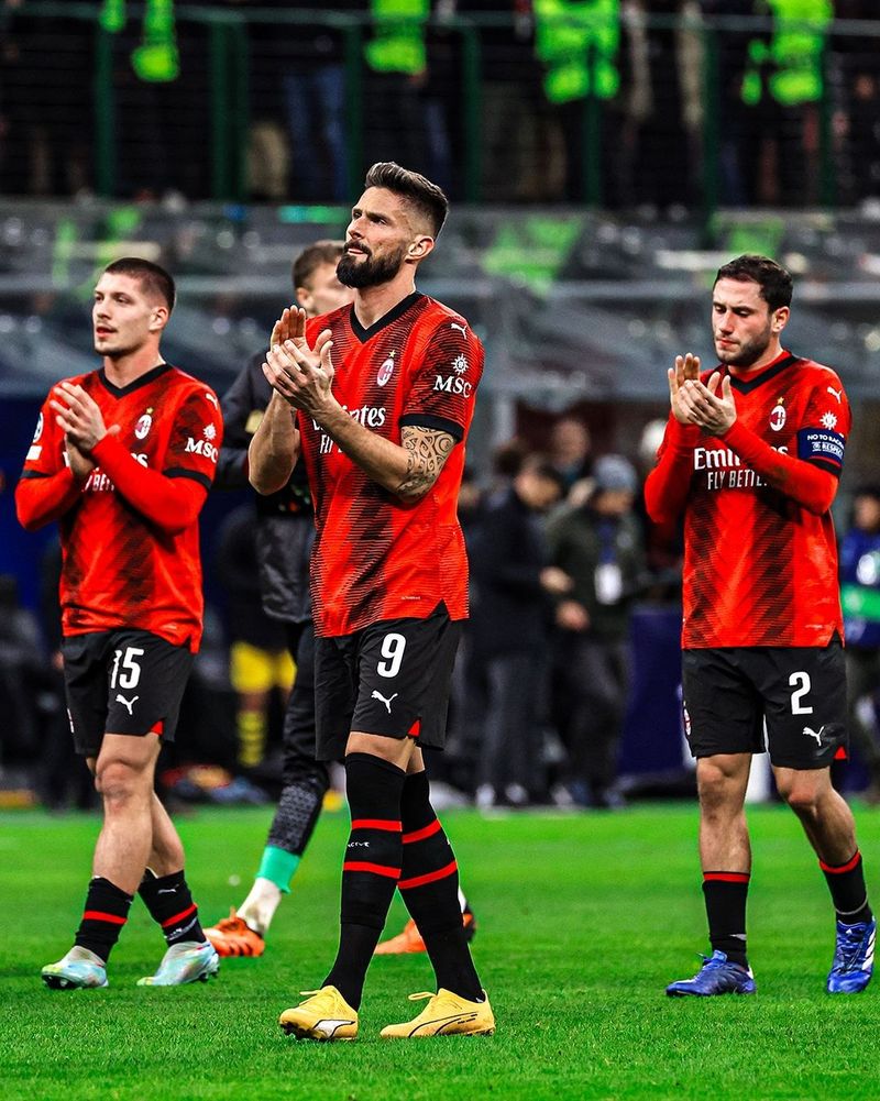 ac milan borussia dortmund ucl