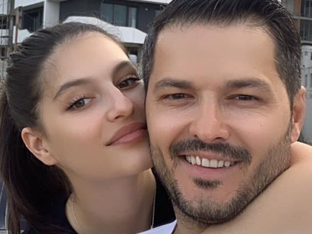 Liviu Vârciu, alături de fiica lui, Carmina liviu varciu, carmina varciu