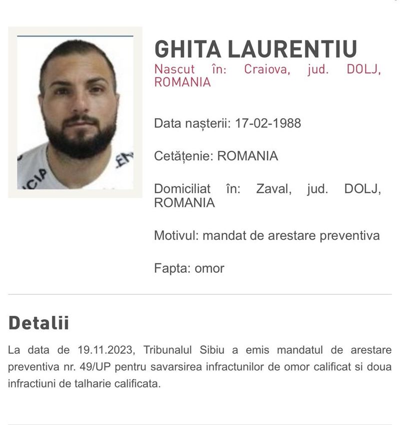 suspectul laurentiu ghita