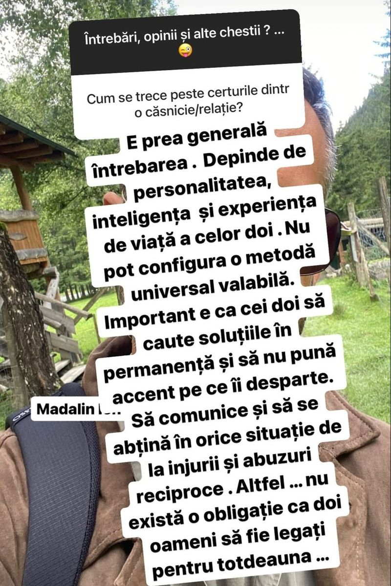 madalin ionescu mesaj