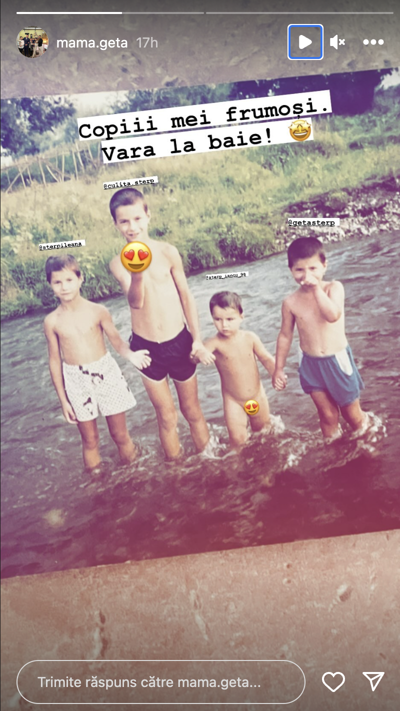 Culiță Sterp frați fotografie din copilărie