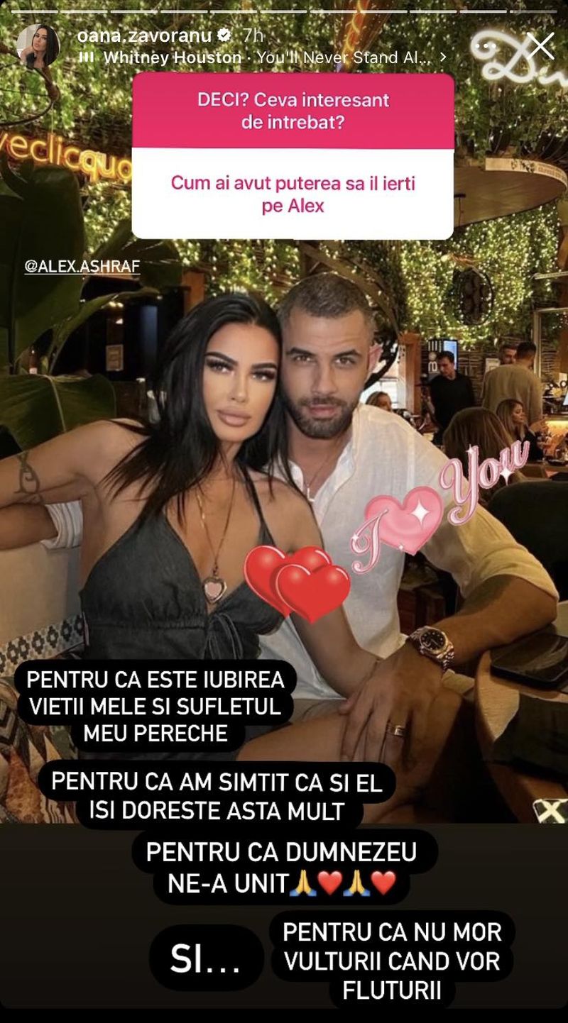 Oana Zăvoranu mesaj &icirc;mpăcare soț