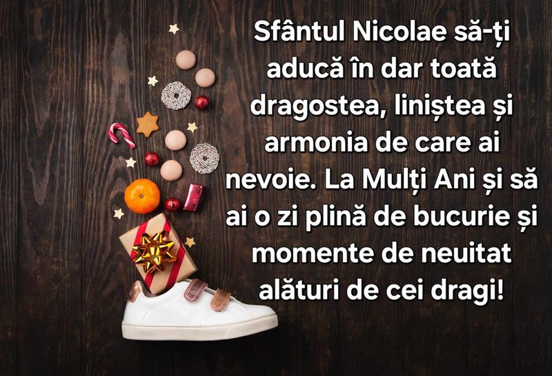 Felicitare de Sf&acirc;ntul Nicolae