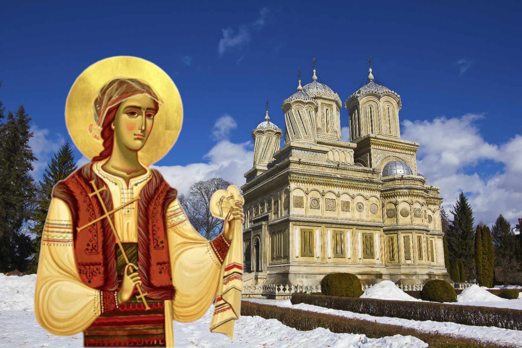 Calendar ortodox, 7 decembrie 2023: Sfânta Filofteia de la Argeș, sărbătoare cu cruce roșie și dezlegare la pește