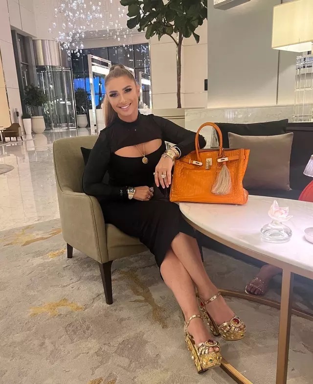 Anamaria Prodan geantă de lux