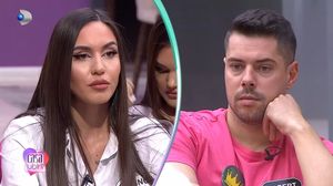 Catinca și Robert discuție