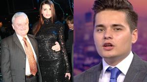 Colaj foto cu Irinel Columbeanu și Monica Gabor și Selly, într-o emisiune TV  Irinel Columbeanu și Monica Gabor și Selly