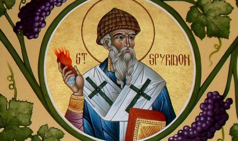 sfântul spiridon icoană