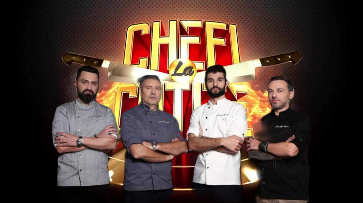 Cine sunt noii jurați de la Chefi la cuțite. Producătorii au anunțat numele celor patru chefi, care îi vor înlocui pe Bontea, Dumitrescu și Scărlătescu