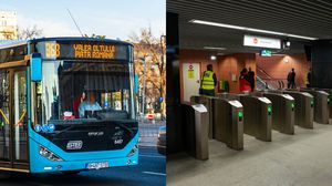 Autobuz și Stație de metrou
