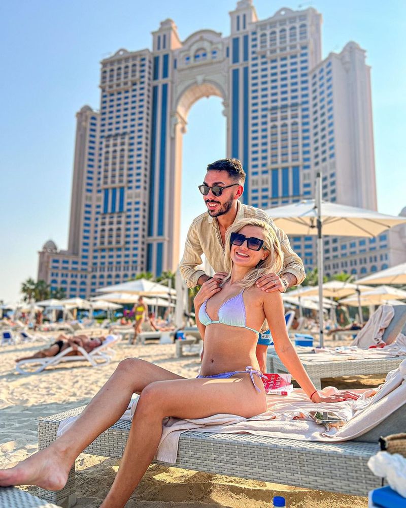 Armin Nicoară și Claudia Puican &icirc;n vacanță &icirc;n Dubai