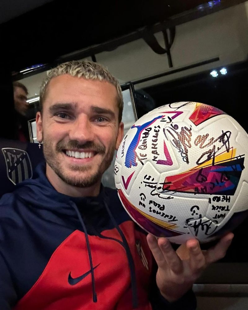 Antoine Griezmann, jucătorul celor de la Atletico Madrid
