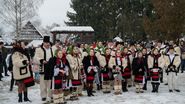 copii, maramures, iarna, costume populare
