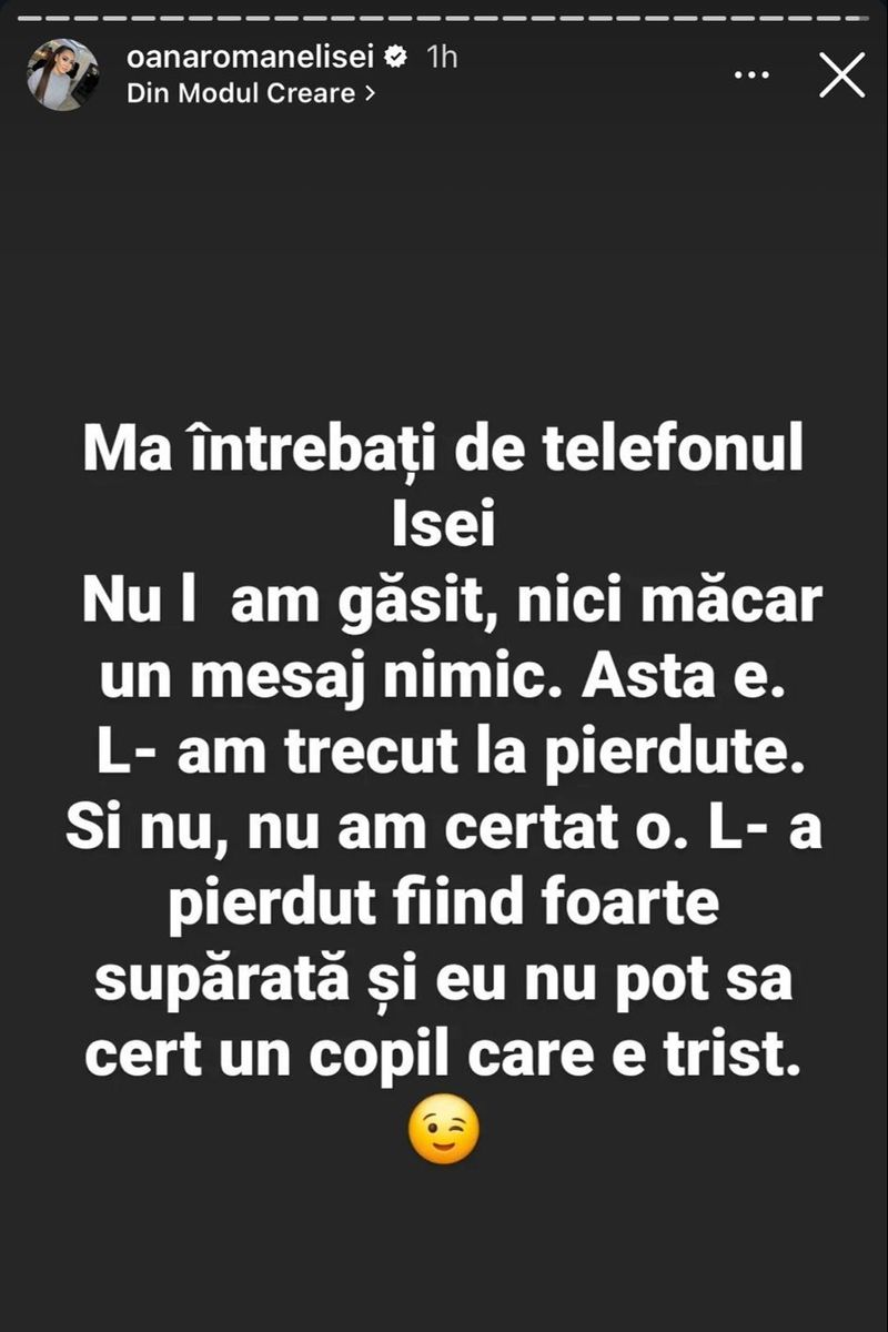 oana roman declaratii