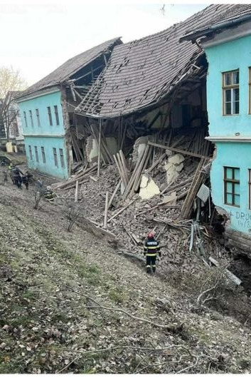 camin prăbusit odorheiu secuiesc