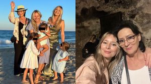 Laura Cosoi, alături de mama și fiicele sale