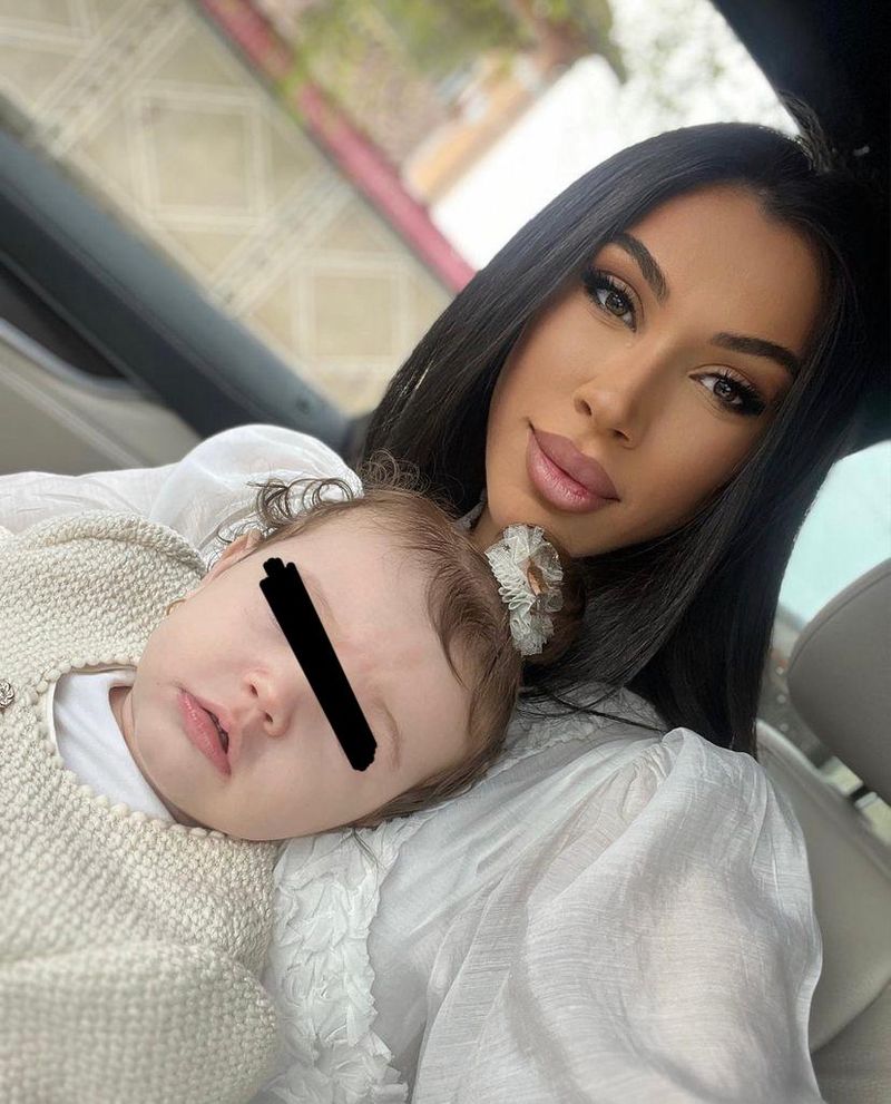 Raluca Pastramă și fiica ei, Maryam